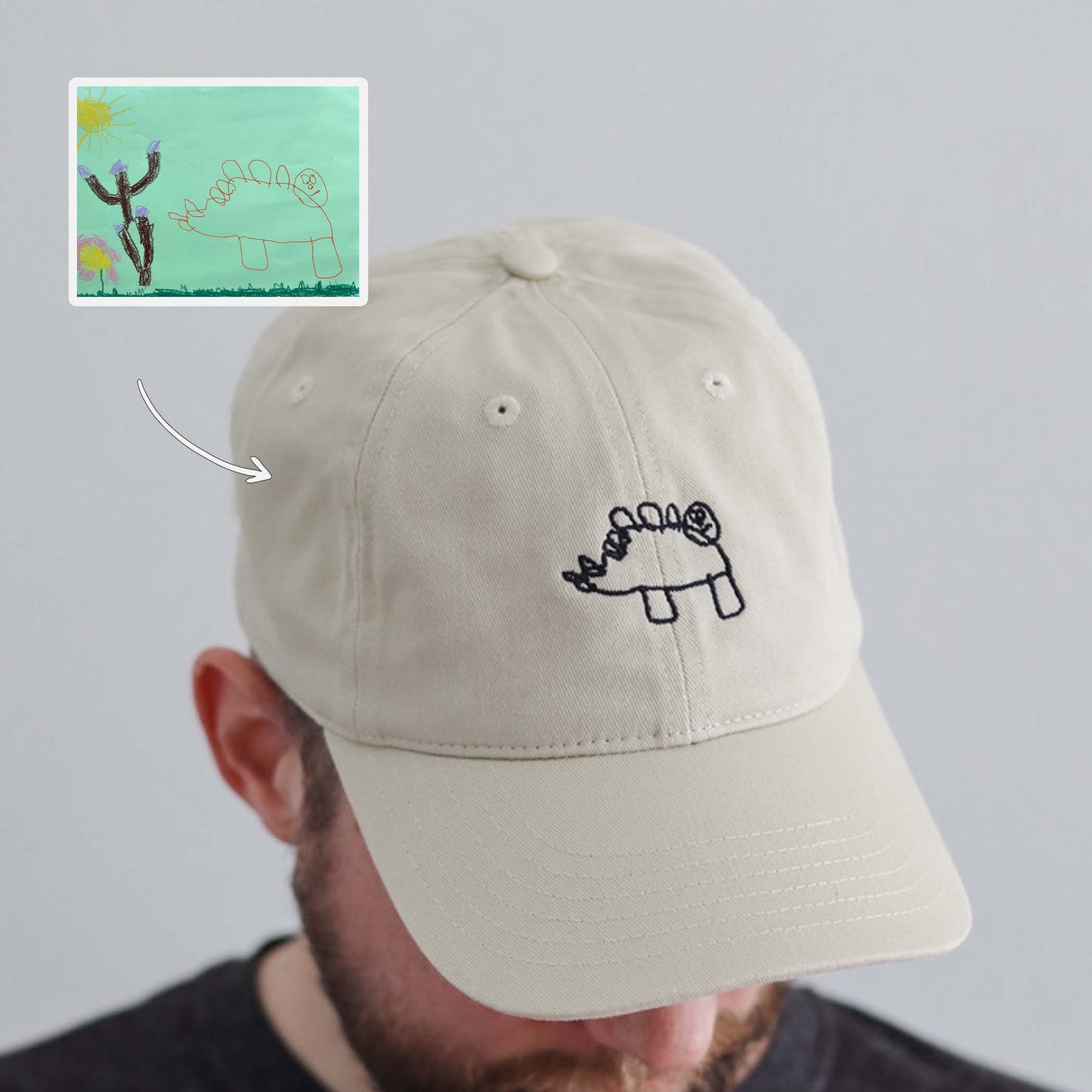 Individuell bestickte Cap