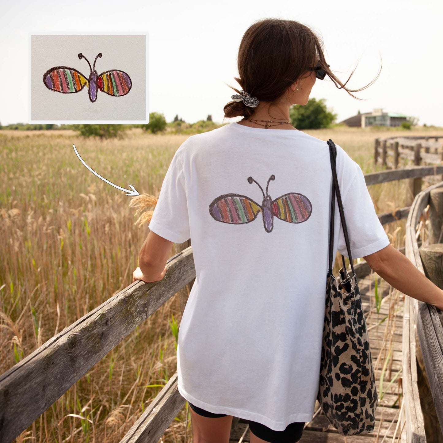 Individueller bedrucktes T-Shirt