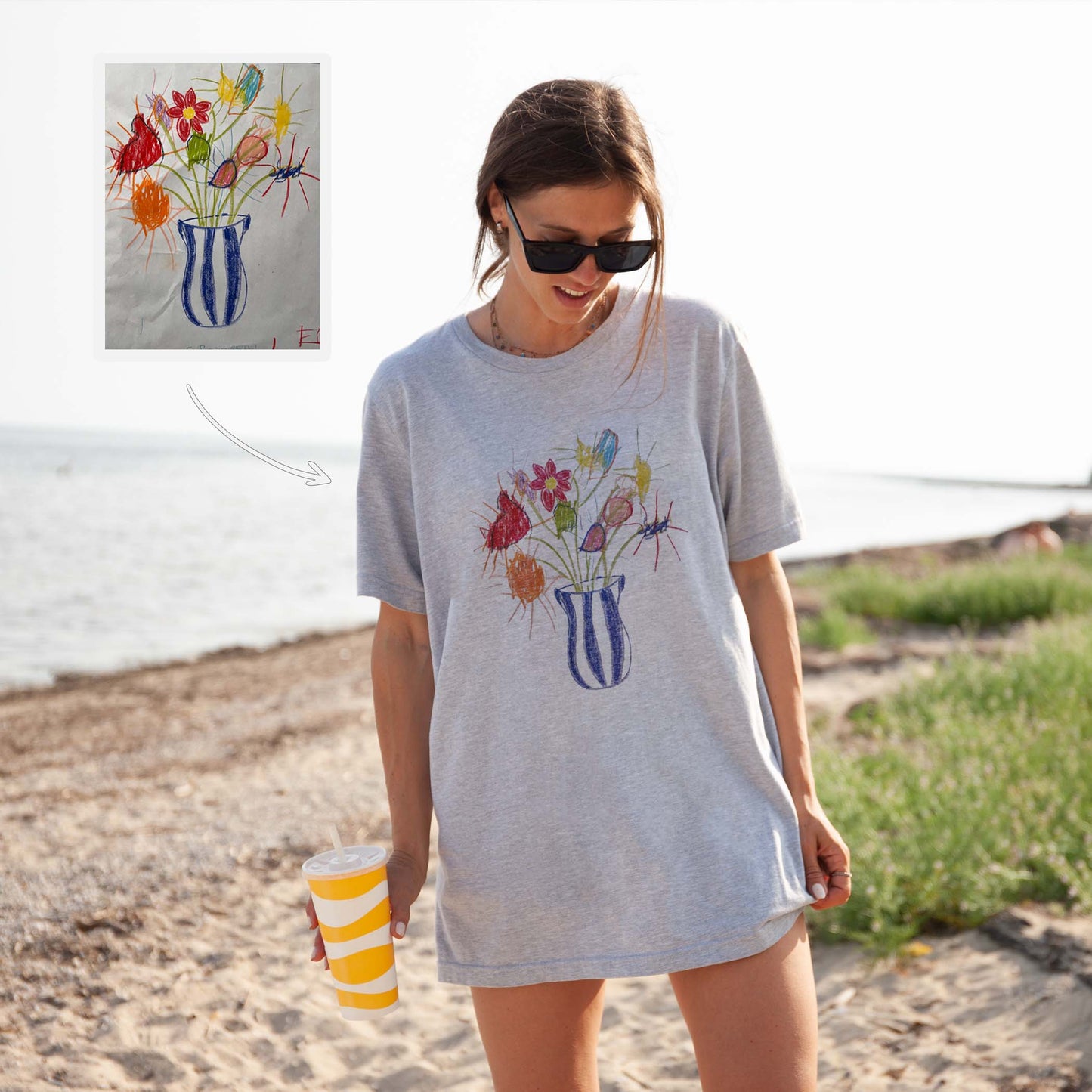 Individueller bedrucktes T-Shirt
