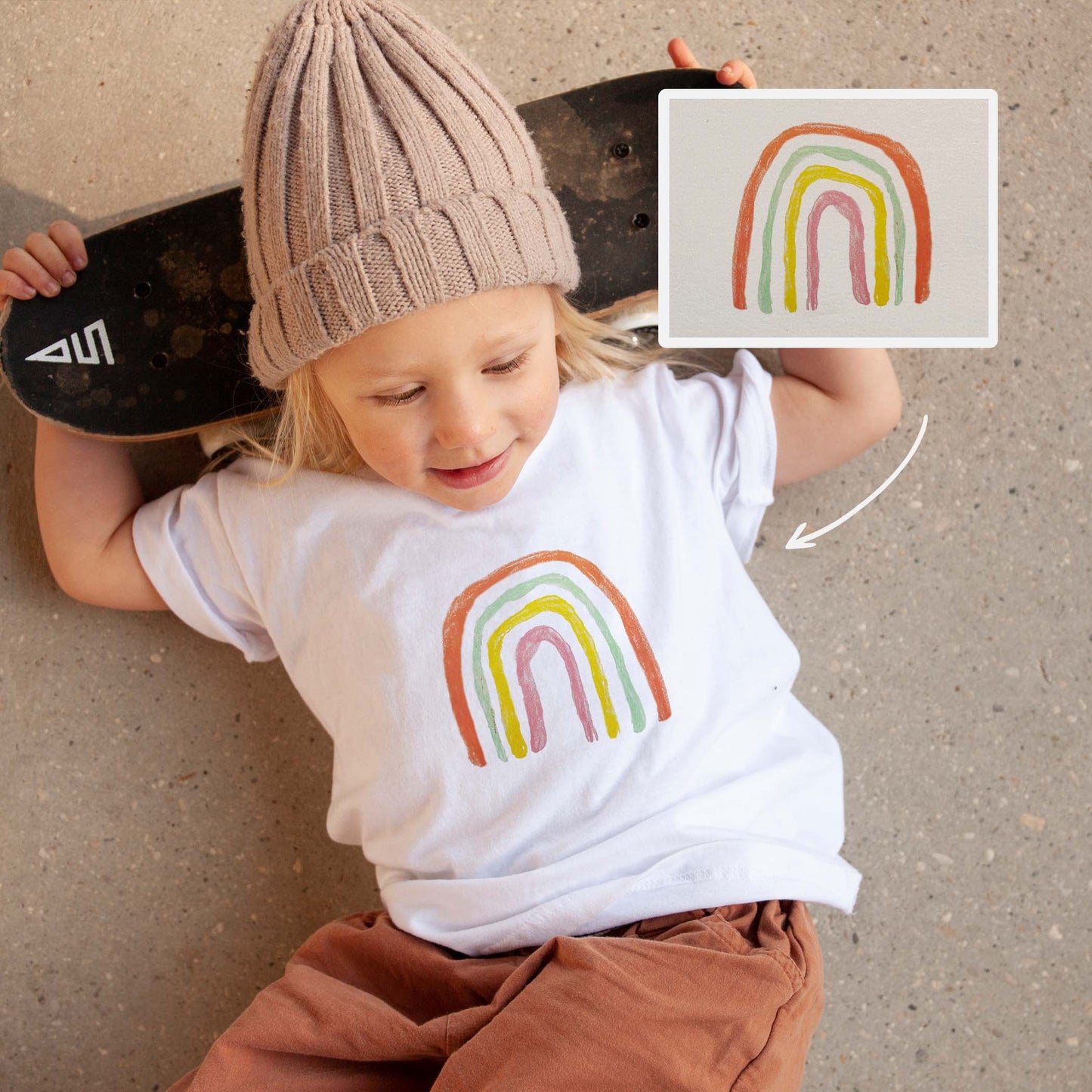 Individuell bedrucktes Kinder T-Shirt