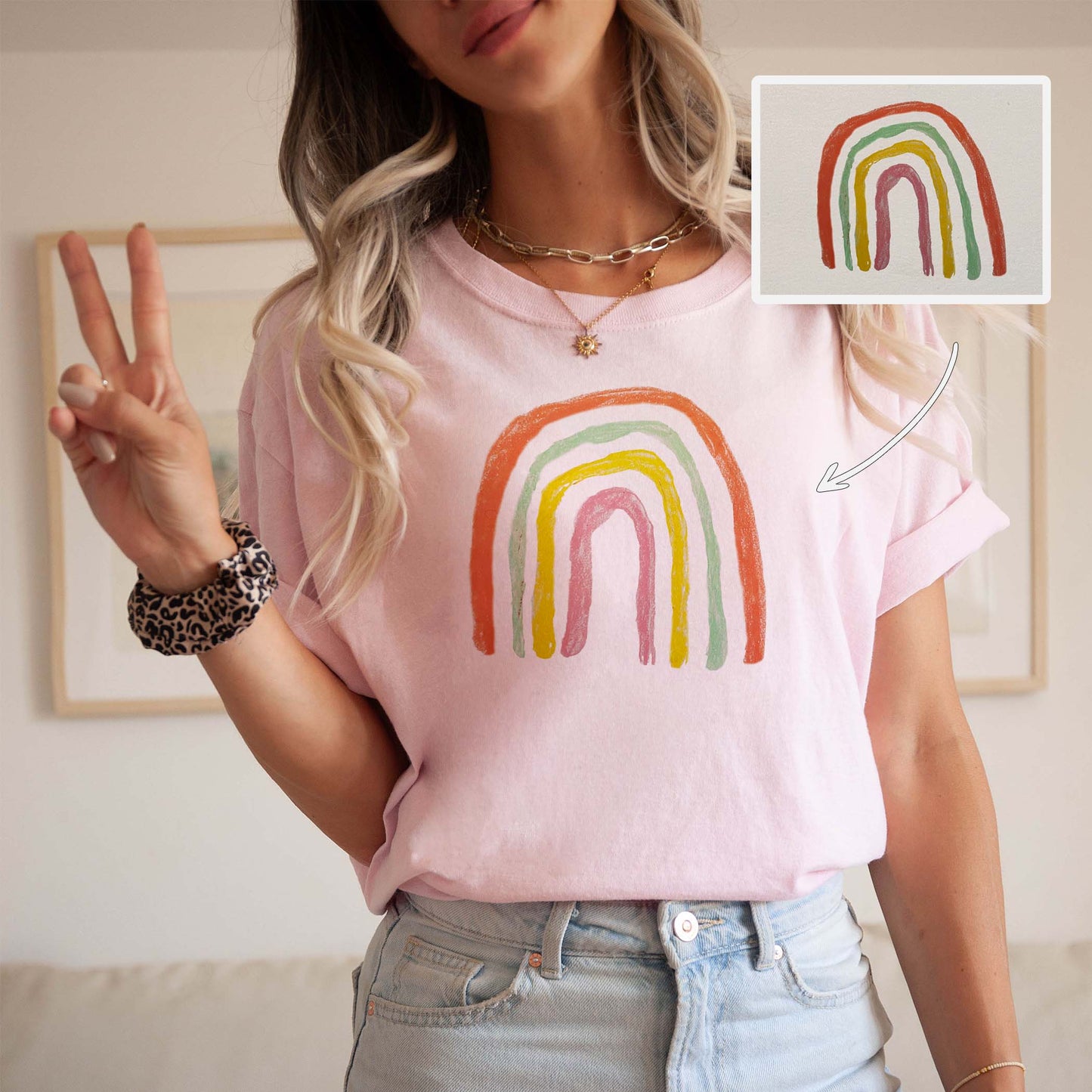 Individueller bedrucktes T-Shirt