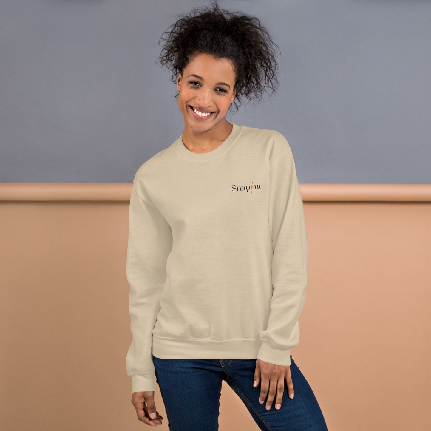 Individuell bestickter Pullover