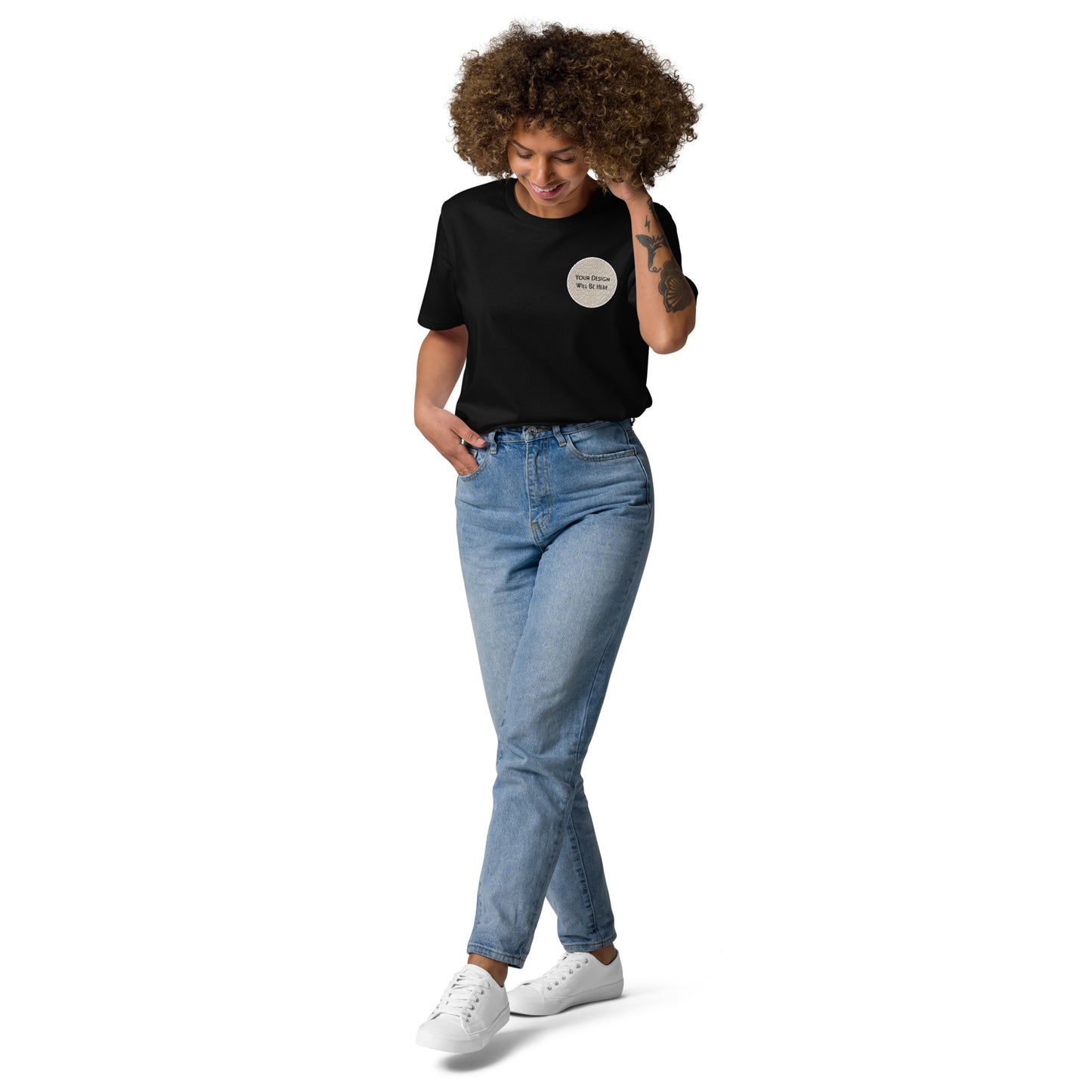 Individuell besticktes T-Shirt