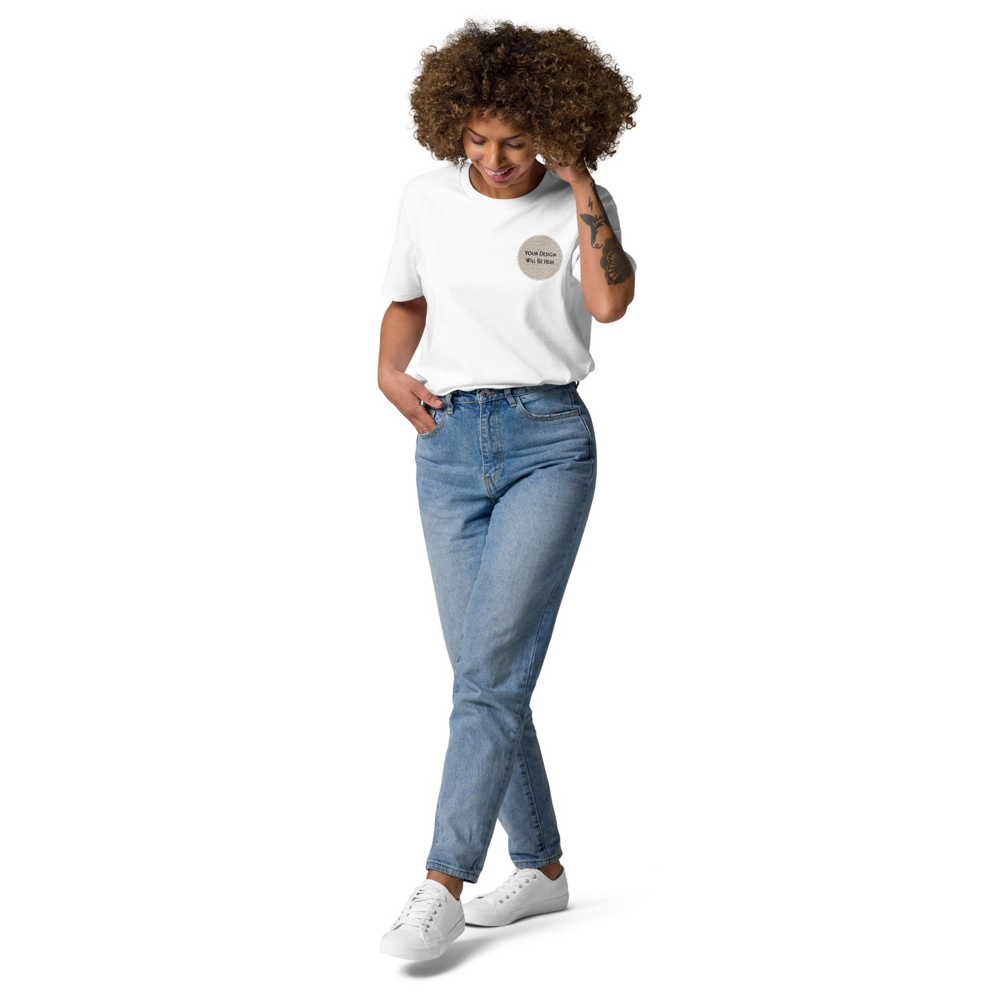 Individuell besticktes T-Shirt