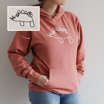 Individuell bestickter Hoodie