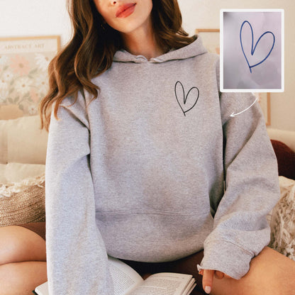 Individuell bestickter Hoodie