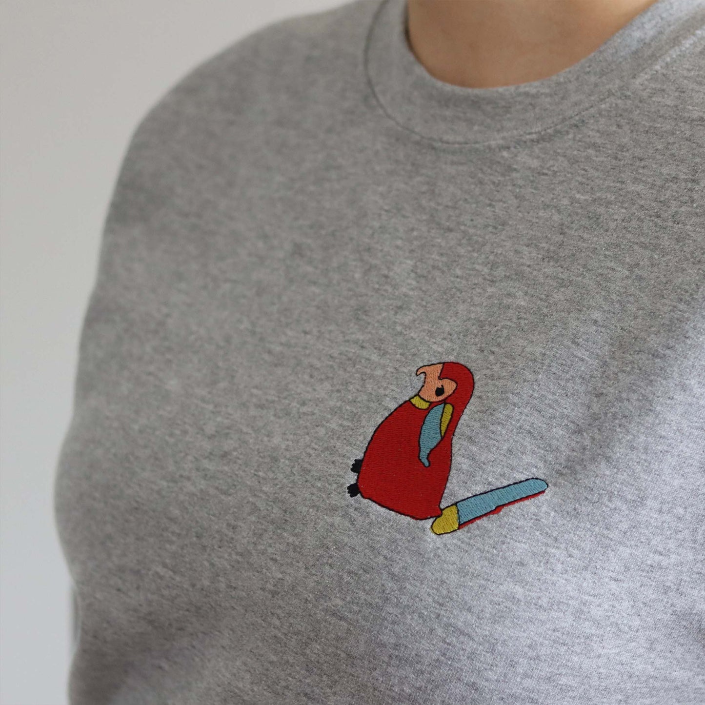 Individuell bestickter Pullover